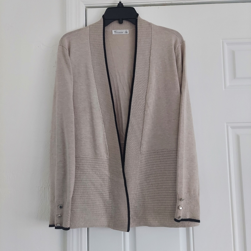 89th + Madison Open Cardigan